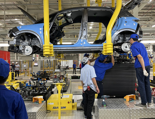 A glimpse inside BYD’s first EV factory outside China