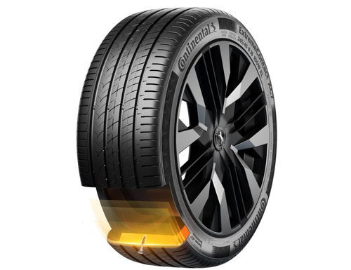 Continental Tires ContiSeal Self-Sealing Technology Providing Safety Protection 